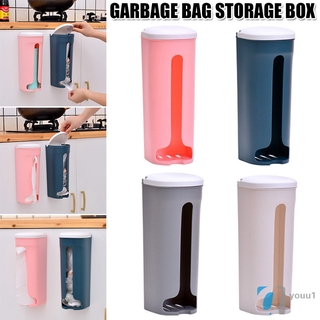 Plastic Bag Dispenser Wall Mounted Grocery Garbage Trash Bags Organizer Storage Box Holder for Home Kitchen Office Bedroom Bathroom/Sanitary napkin Dispenser/Tissue Box With Lid/Accessories Shelf/Garbage Bag Holder/Home Organizer/Pop It