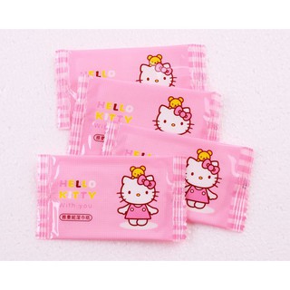 Hello Kitty Cartoon Baby Wipes Facial Wipes 50pcs 1 Pack