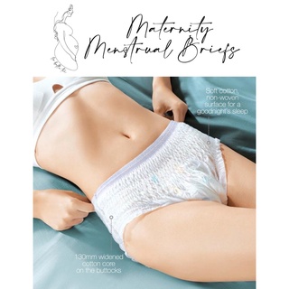 La Belle Maternity Menstrual Briefs / Adult Diaper Napkin - Pack Of 4
