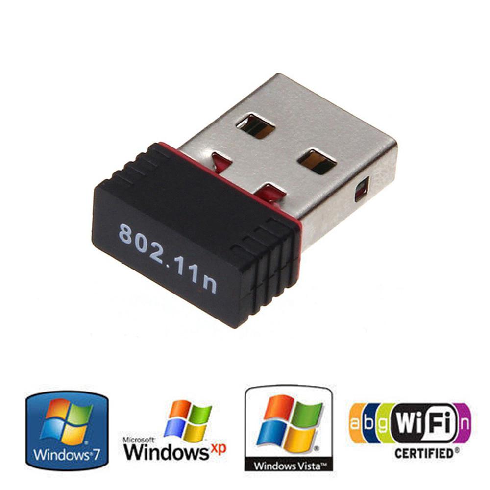 With Packing &CD Mini Usb 802.11N Wifi 150Mbps Adapter Mt7601 Rtl8188 Antenna Wireless Usb Receiver Dongle External Wi-Fi Network Card for Desktop Laptop