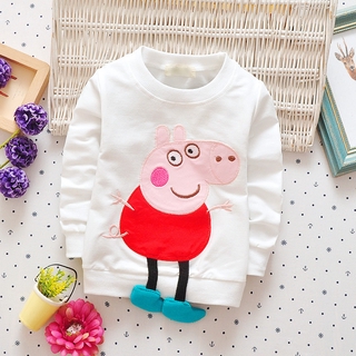 new spring and autumn winter pig Patqi children's Korean version of cotton spandex round tie baby clothes (3)