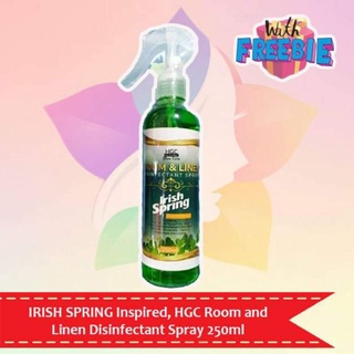 IRISH SPRING Inspired, HGC Room and Linen Disinfectant Spray (250ml)