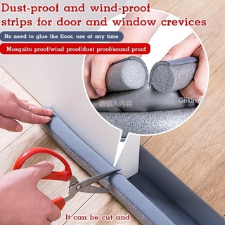 Door And Window Gap Rubber Dust-Proof Wind-Proof Sound Insulation Strip Door Bottom Sealing Strip (1)