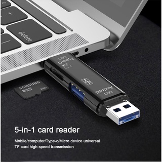 computer☊♧Type-C Android TF Card Micro Memory Card USB Adapter Card Reader for Phone Computer Usb Fl