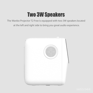 【Spot Goods】Ready Global Version Xiaomi Wanbo Projector T2M Mini LCD Laser 1080P Multimedia Physical (7)