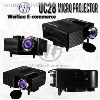 ✾◈◙M10 store ✅High Quality UC28 PRO Mini Portable HD Projector Home Ci