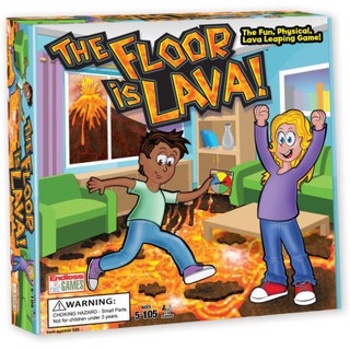 The Floor is Lava - The Fun , Physical , Lava Leaping Game