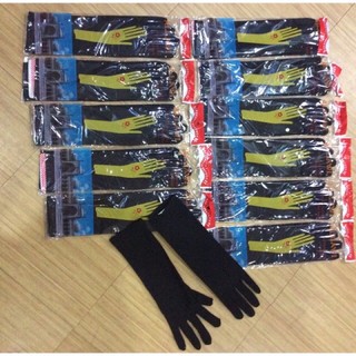 Pory Fashionable Black Gloves (2)