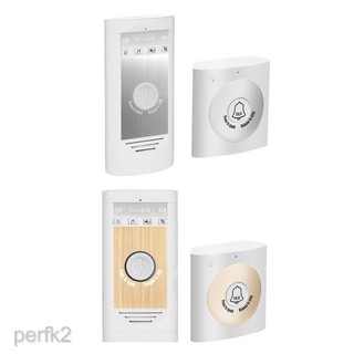 Ready Stock/✿¤Wireless Intercom Doorbells Two-Way Talk Doorbell Interphone