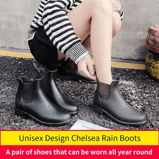 rain shoe❣❉Fashion Anti-slip Chelsea Rain Bootscomfortable and sturdy