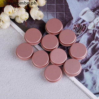 ^<>^ 10ps Empty Aluminum Pot Jars Cosmetic Containers With Lid Eye cream Aluminum box [lucaiitombn]