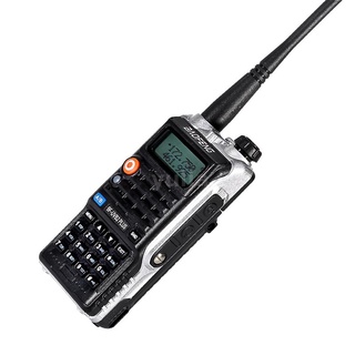 Hot Sale BAOFENG BF-UVB2 Plus FM Transceiver Dual Band LCD Display Handheld Interphone 128CH Two Way Portable Radio Support Long Communication Range Long Standby Time Clear Voice Walkie Talkie Black US Plug