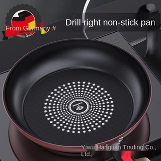 Pan Non-Stick Pan Smokeless Cooking Iron Pan Induction Cooker Gas Stove Universal Pan