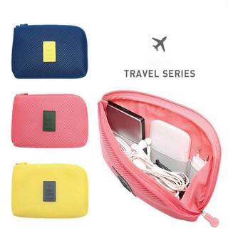 Handy Cosmetic Bag Travel Pouch Gadget Cable Organizer
