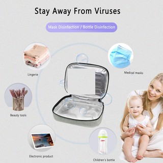 UV disinfection bag mask mobile phone sterilizer convenient sterilization bag USB underwear sterilization bag