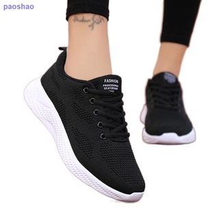 Sports shoes women s shoes 2021 summer new mesh breathable hollow black shoes female students casual flat running shoes