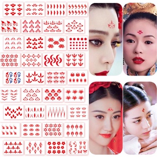❀◙▧Tattoo stickers waterproof long-lasting simulation sexy clavicle other shore flower cute student
