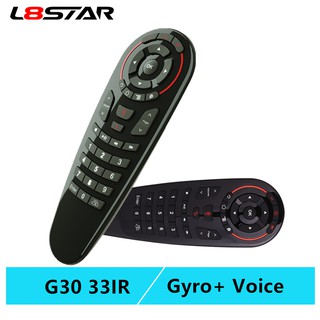 imported from Japan✗◊G30S Voice Air Mouse universal Remote control 33 keys IR learning Gyro Sensing
