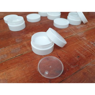 5PCS Multi Purpose Plastic Empty Makeup Jar Pot Travel Face Cream/Lotion/Cosmetic Container
