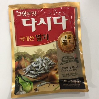 CJ Dasida Korean Anchovy Soup Base 100g (1)