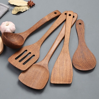 Wooden spatula kitchen nonstick wooden kitchenware wooden spoon Wooden Spatulas, Kitchen Utensils, Cooking Utensil, 100% Healthy Utensils from High Moist Resistance Teak, Eco-Friendly Wood Spatula for Non Stick Cookware