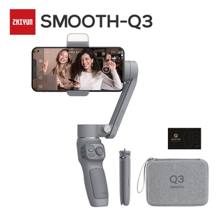 ZHIYUN Official SMOOTH Q3 3-Axis Phone Gimbal Flexible Handheld Stabilizer with Fill Light for Smartphone iPhone Xiaomi Huawei (1)
