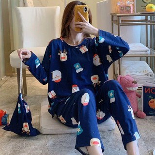 Terno Pajama Korean Fashion For Adult Sleepwear Set For Women (XXL) #SC-924 (Pajama)