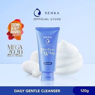 Senka Facial cleanser Moist Cleansing Foam skin cleanser Facial Treatment scrub Whitening 120g (2)