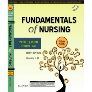 Fundamentals of Nursing (Two-Volume Set) by Potter, Perry, & Stockert (Non-colored) 9th Edition