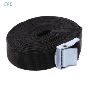 CRE Tie Down Strap Strong Ratchet Belt Luggage Bag Cargo Lashing With Metal Buckle