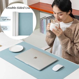 Double-side PU Leather Desk Pad Waterproof Mouse Pad Portable Large