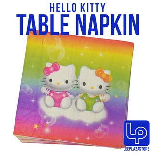 20-pcs 13x13inches Party Paper Napkins - 2 Hello Kitties