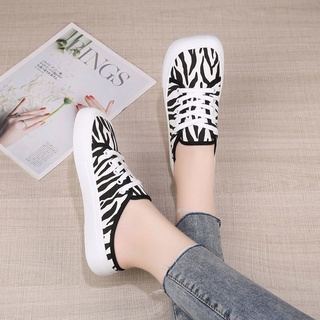 Women's Slippers Summer Leisure Sandals Soft Bottom Student Leopard Print Versatile Semi-Slipper Sandals (9)