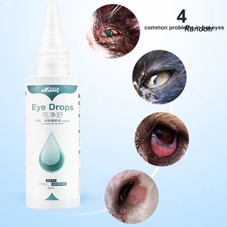 New products❀∏﹉60ml Pet Supplies Dog Cat Remove Tear Stains Dirt Health Care Liquid Eye Drops