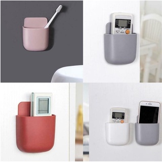 Adhesive Multipurpose Wall Phone Holder Storage Rack Wall Mount for phone/charger/remote Wall Holder