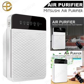 Air Purifier With Remote Control and Timer, HEPA Filter Air Cleaner For Dust & Allergies