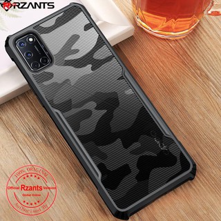 ▲❐For OPPO A52/A72/A92【Beetle Camouflage】Transparent Silica Gel Matte ShockProof Slim