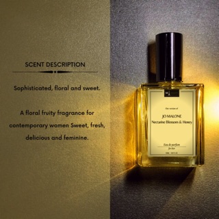 Scent 234 Nectarine Blossom & Honey Jo malon 55ML Premium Oil based Perfume by SCENTEUR ESSENTIALS