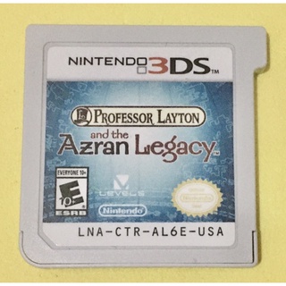 Professor Layton and the Azran Legacy 3DS Game US