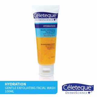Celeteque Hydration Gentle Exfoliating Facial Wash 100ml (1)