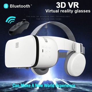 BOBO Z6 Bluetooth 3D VR Glasses Virtual Reality Box Stereo Mic Headset for 4.7-6.5" Smartphone (1)
