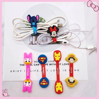 Winder cute cartoon animal silicone wire winder is suitable for data line cable wired earphone finishing