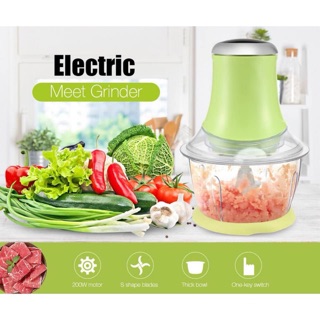 Electric Meat Grinder/Blender GREEN