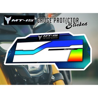Gauge Protector Yamaha MT15 Blue GP V1