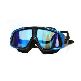 Adult Adjustable Swimming Diving Goggles Anti-Fog Swimming Goggles Plating Plain Swimming Glasses