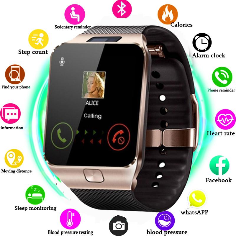 Smartwatch DZ09 Smart Watch Support TF SIM Camera Sport Bluetooth Wristwatch for Android Phone