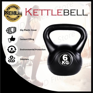 Ready Stock 6KG Kettlebell Fitness Equipment Women Kettlebell Strength Training Equipment