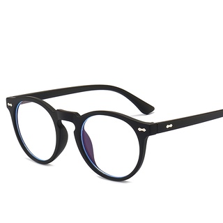 Transparent glasses frame fashion round frame retro trend anti blue light anti-radiation glasses (8)