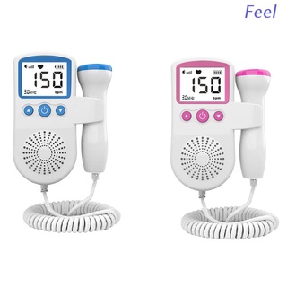 Feel Durable Fetal Heartbeat Monitor 3.0MHz Tool for Daily Pregnant Women Self-check
