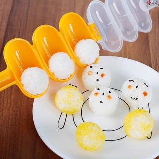 【BY】Rice Ball Maker Shaker with Mini Rice Paddle